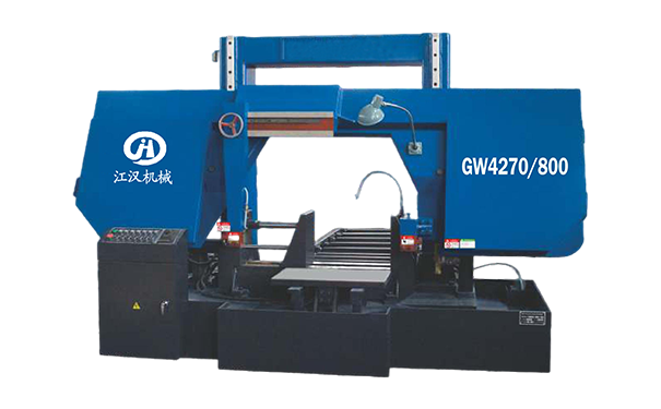 伍家岗GW4270/800双柱龙门卧式带锯床